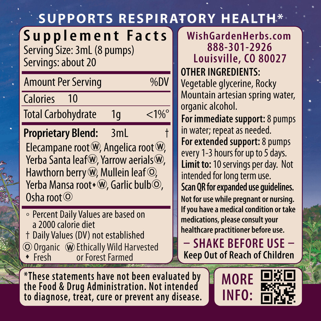 Deep Lung, Bronchial Support